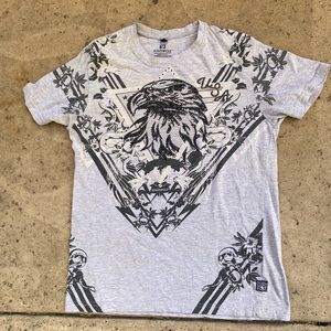 South Pole  T-Shirt women’s Medium Off White Eagle Print size medium